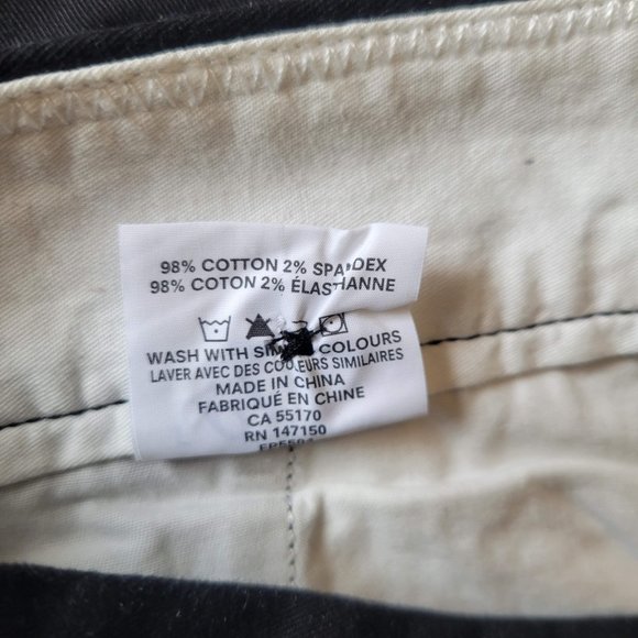 Black Frank And Oak Mackay Pants 31X32 - Picture 4 of 7